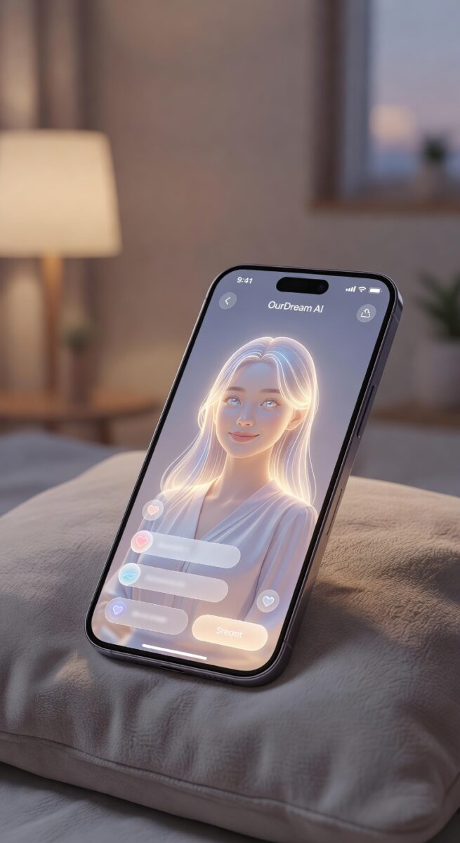 AI companion illustration for ourdream ai review 2026